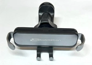 Bracketron - AutoGrip Clamp Vent Mount for Most Cell Phones, Black (new version) - Picture 1 of 4