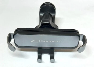 Bracketron - Soporte de ventilación de abrazadera de agarre automático para la mayoría de los teléfonos celulares, negro (nueva versión) Foto 1 de 4