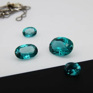 Seafoam Green Paraiba Nano Crystal Blueish Green Tourmaline Nano Gemstone #GSM - Picture 1 of 7