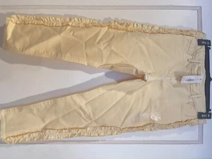 NWT Gymboree Teen girl pants sz 14 color yellow 99%  - Picture 1 of 6