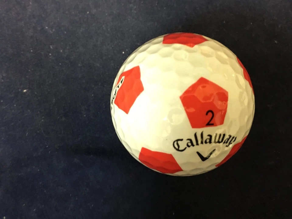 24 Callaway Chrome Soft/Tour Truvis Red/White 5A (AAAAA)Balls - Imagem 1 de 1