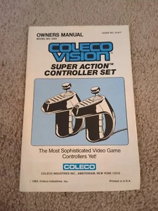 Super Action Controller Set - Instruction Manual - Colecovision - Picture 1 of 2