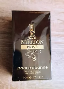 Discontinued One 1 Million Prive By Paco Rabanne 50ml 1.7 fl oz EDP NIB Sealed - Picture 1 of 4