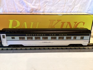 MTH Railking 30-67745 Baltimore & Ohio B&O 60' Streamlined Coach Car - Picture 1 of 2