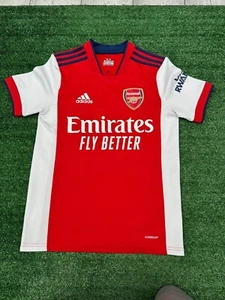 Arsenal FC 2021-22 Home T-Shirt Adidas Kit | Child Boys 13-14 Years Football Top - Picture 1 of 10