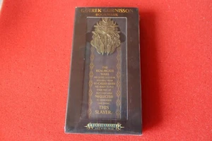 Black Library Gotrek Gurnisson Bookmark Games Workshop Warhammer Sigmar Mark OOP - Picture 1 of 2