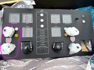 Kwant Wartsila JOY STICK CONTROL X-Y, XYZ +{3} Blinker LIPS Jets - Niederlande - Bild 1 von 21