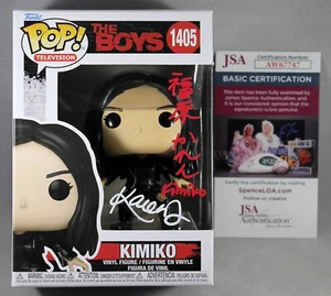 KAREN FUKUHARA SIGNED THE BOYS KIMIKO FUNKO POP FIGURE KANJI AUTOGRAPHED JSA COA - Picture 1 of 2
