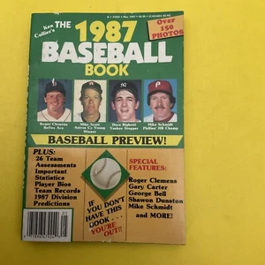 Ken Colliers 1991 Baseball Book,Clemens,Schmidt *1 - Picture 1 of 4