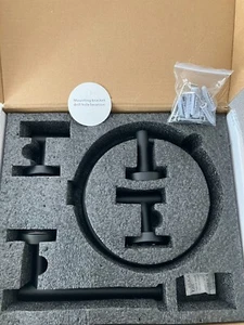 4 Piece~MATTE BLACK BATHROOM HARDWARE SET~by Vibrant Bath~Brand NEW! - Picture 1 of 11