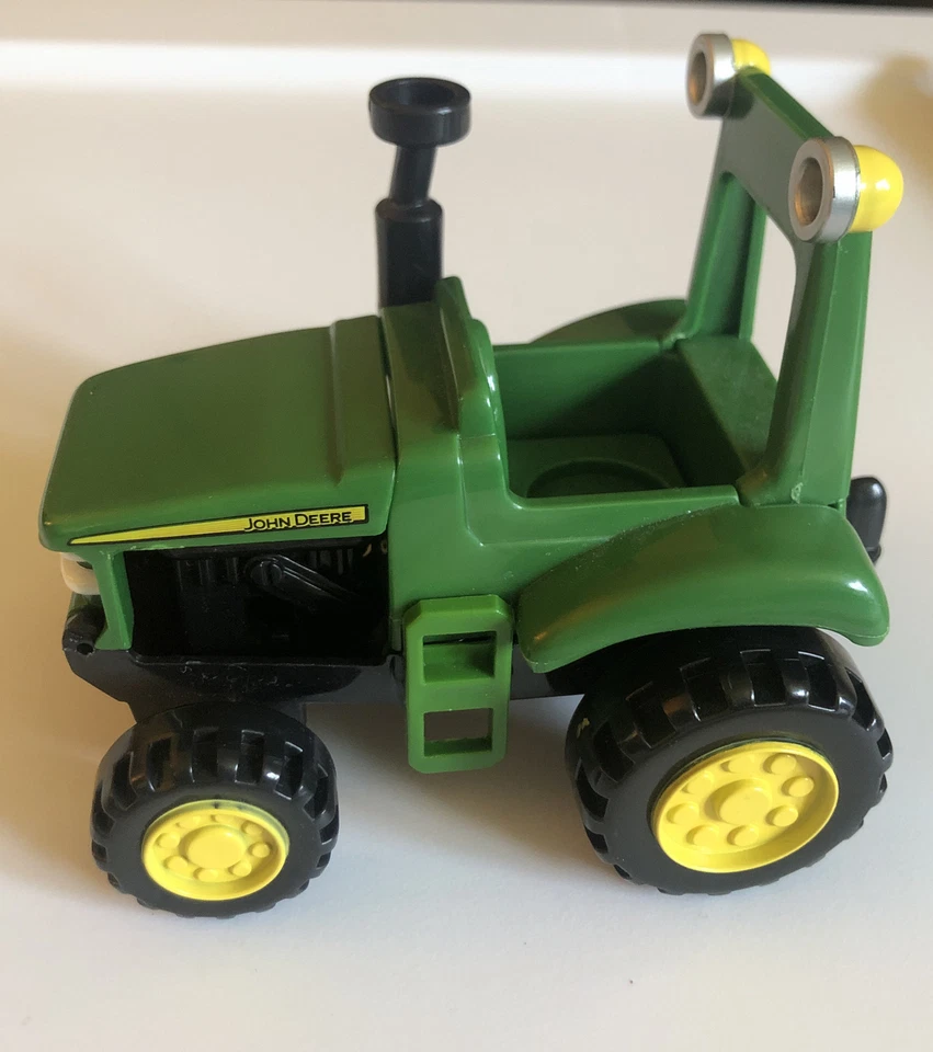 John Deere RC2 Tractor Farm Toy Vehicle Green Yellow - Image 1 of 4