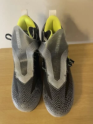 Under Armor Ankle Cleats Black/White/Grey Size 10 - Image 1 of 4