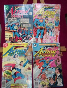 superman in action comics lot of {4} {dc comics-1970's} - Bild 1 von 1