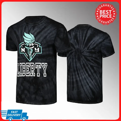 New York Liberty WNBA Tie-Dye Red T-Shirt Fan Made Unisex All Size Cover