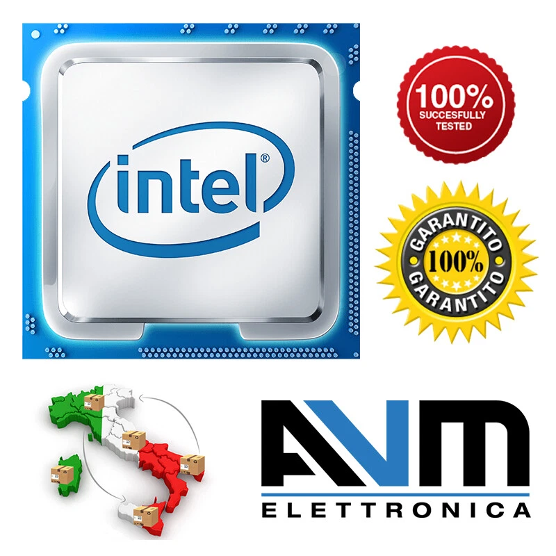 CPU Processore Intel Core2 Duo Core i7 i5 i3 LGA 1151 1200 1155 1150 1156 775 - Immagine 1 di 1