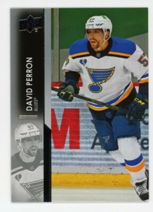 2021-22 Upper Deck #156 David Perron - St. Louis Blues Rare BASE HOCKEY CARD - Picture 1 of 1