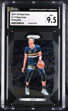 2017-18 Panini Prizm #112 Dante Exum Wrong Back Error Patrick Beverly CGC 9.5