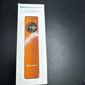 Olight Arkfeld UV - Orange - LED Flashlight w/UV Light - CW - 1000 Lumen - NEW! - Picture 1 of 6