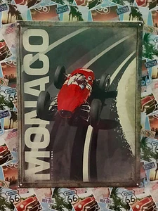 Monaco '63 - letrero de pared de metal de lata - Imagen 1 de 1