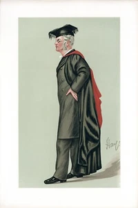 1889 Vanity Fair Spy Print PLACA DE PRUEBA - Caricatura de Henry Arthur Morgan Caricatura Dibujos Animados - Imagen 1 de 1