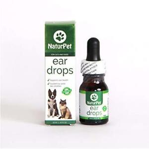 NaturPet Ear Drops for Dogs & Cats | Use for Cleaning, Prior to Swimming,