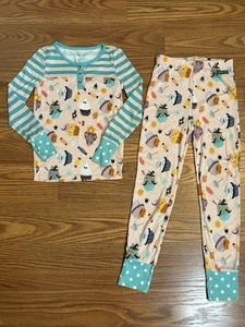 MATILDA JANE Wonderment Spooky Time Halloween Fitted Pajama Set Size 8 - Picture 1 of 6