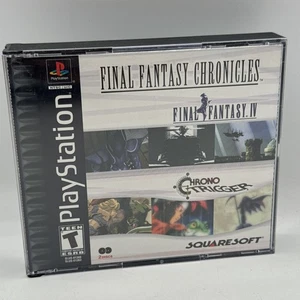 Final Fantasy Chronicles (PlayStation 1, 2001) Black Label - CIB - - Bild 1 von 4