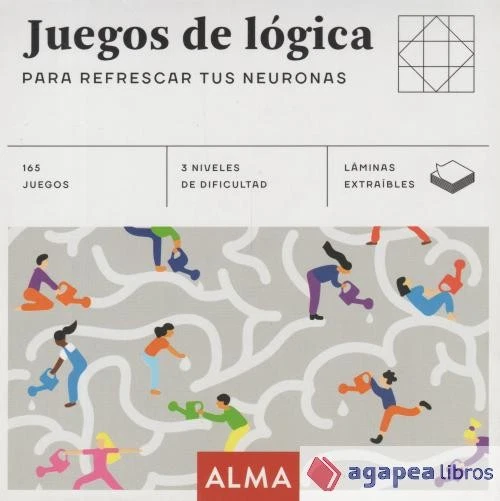Juegos de lógica para refrescar tus neuronas. NUEVO. ENVÍO URGENTE (Librería Aga - Imagen 1 de 1