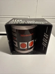 NES NINTENDO CONTROLLER DESIGN 11oz KERAMIK KAFFEETASSE BECHER NEU SCHNELLER VERSAND  - Bild 1 von 4