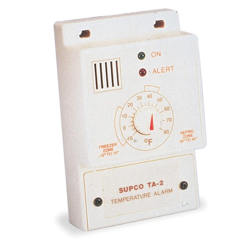 SUPCO TA2 Temperature Alarm,-10 to 80F 3T186 - Image 1 of 1