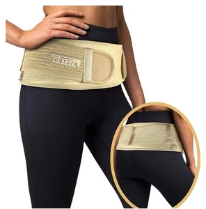 Cintura anca sacroiliaca per donna e uomo taglie forti (taglia fianchi 46"-54"), colore nudo - Foto 1 di 9