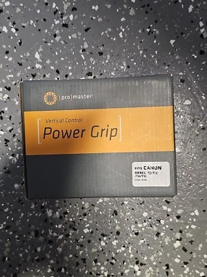 Empuñadura eléctrica de control vertical Promaster para T2I, T3I, T4I, T5i Foto 1 de 2