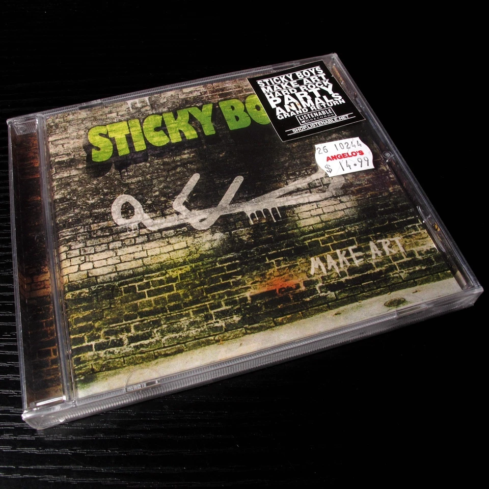 The Sticky Boys - Make Art EU CD Sealed NEW #12-3 - Image 1 of 1