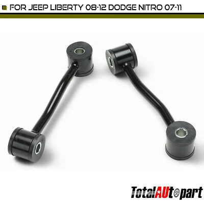 2Pcs Sway Bar Link Kit for Jeep Liberty 2008-2012 Dodge Nitro 2007-2011 Front - Image 1 of 4