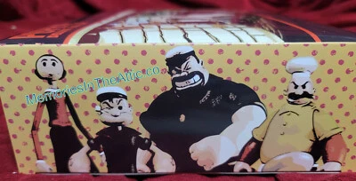 Mezco Toyz Popeye 5 Puntos Deluxe Caja Set 3.75" Bluto Olive Oyl Rough House Chef Foto 1 de 4