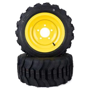 (2) Industrial Tire Assemblies 18x8.50-10 John Deere 1023E 1026R 1025R LVA20123 - Picture 1 of 5