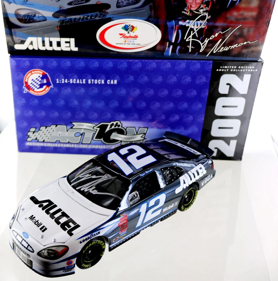 Ryan Newman #12 Alltel / Rookie of the Year  2002 Taurus.  Autographed - Image 1 of 1