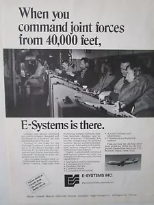 4/1973 PUB E-SYSTEMS USAF STRATEGIC TACTICAL AIR COMMAND COMMUNICATIONS AD - Bild 1 von 1