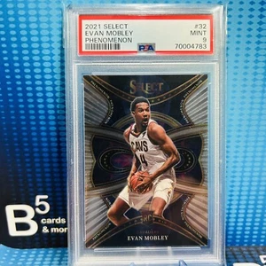 2021-22 Panini Select Evan Mobley Rookie Phenomenon PSA 9 - Picture 1 of 2