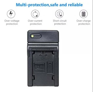 USB Slim Battery charger for Sony NP-FZ100 BC-QZ1 Alpha A9 A9S Alpha a6600 a9S - Picture 1 of 5