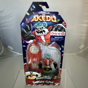 Legends Of AKEDO HOLIDAY ATTACK FIGURE MINI BATTLING WARRIORS SHREDDY CLAWS - Picture 1 of 2