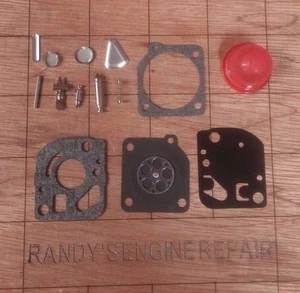 Kit riparazione ricostruzione carb ZAMA RB-47 adatto per decespugliatore Husqvarna 125L e 125LD nuovo - Foto 1 di 2