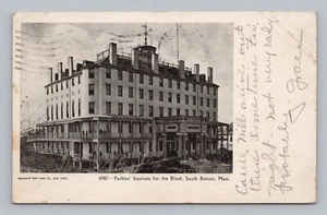Postcard UDB Perkins Institute for the Blind South Boston Massachusetts c1905 - Picture 1 of 2