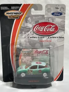 2002 Matchbox Collectibles Coca Cola Ford Focus, Green, 1/64 - Picture 1 of 2