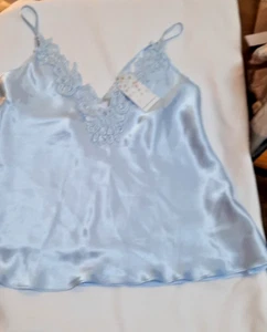 In Bloom by Jonquil large blue top flower lace sleeveless NWT - Picture 1 of 3
