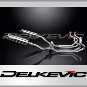 SISTEMA DE ESCAPE ABS COMPLETO HONDA ST1300 PAN EUROPEO 350mm ACERO INOXIDABLE OVALADO BSAU - Imagen 1 de 4