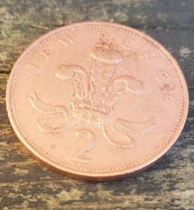 QUEEN ELIZABETH 2 NEW Pence 1971 Rare coin - Bild 1 von 2