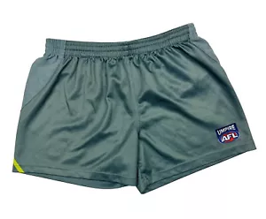 AFL Umpire Issued BLK Men's Shorts Size M/34 Grey GPS Pocket Football - Foto 1 di 6
