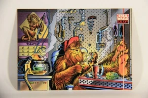 Star Wars Galaxy 1994 Topps Card #218 Chewbacca Is A Great Mechanic ENG L011515 - Picture 1 of 2