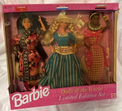 Новый Mattel ограниченного тиража куклы мира китайский голландский кенийский Барби куклы - Изображение 1 из 4
